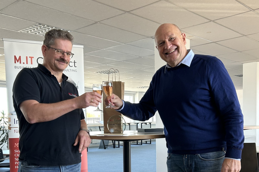 30-jähriges Dienstjubiläum von Georg Saffer